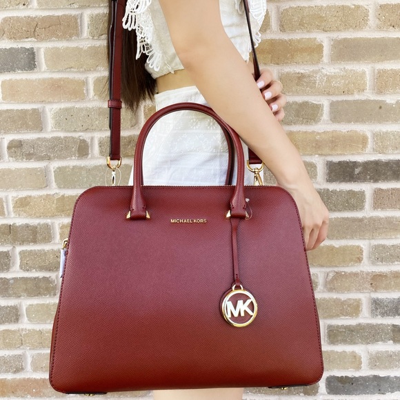 👜💕-NWT Michael Kors Satchel Crossbody - Picture 3 of 3